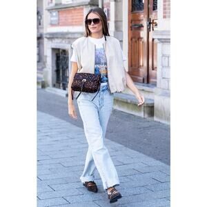 Bellerose Women’s Pony Straight Leg High Rise It Blue Jeans Pants Size 31